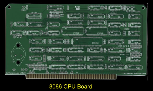 8086 CPU Board (Small)