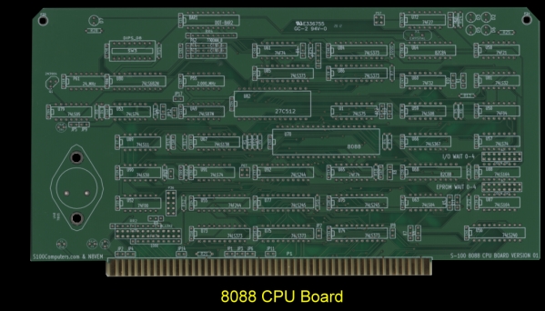 8088 CPU Board