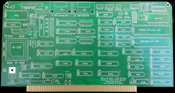 PDP11 Support board
