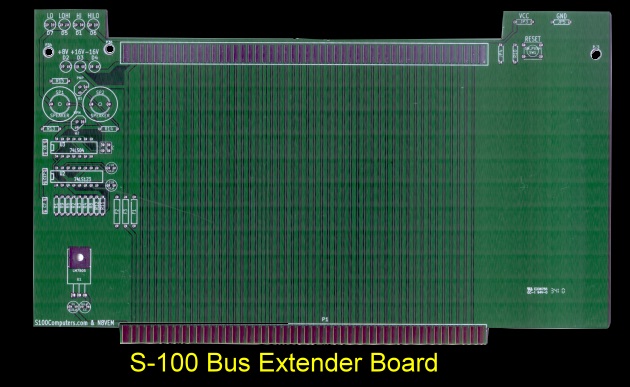 S-100 Bus Extender Board