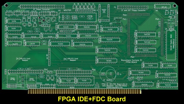 Small IDE_FDC Board