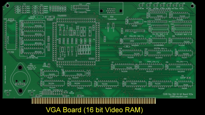 VGA Board 16 bit