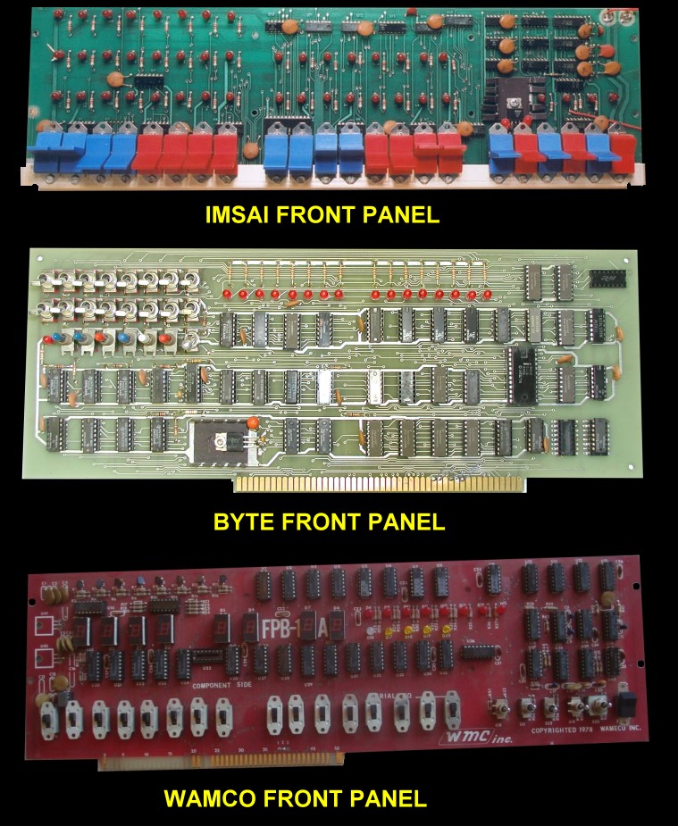 Front Panel Boards