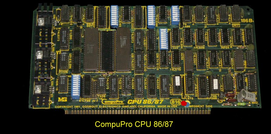 CompuPro CPU 87-87