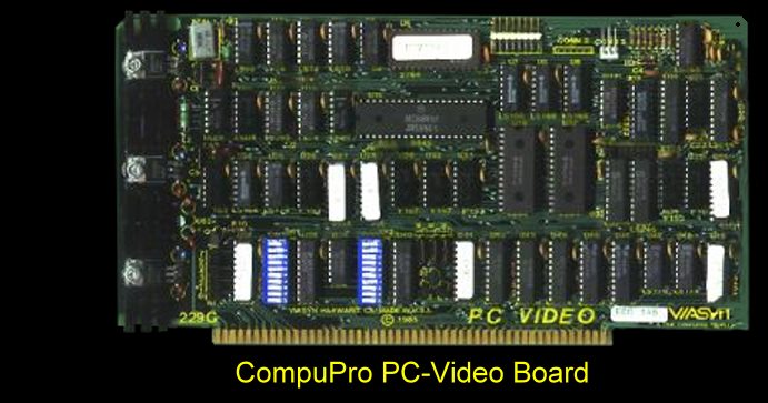 CompuPro PC-Video Board