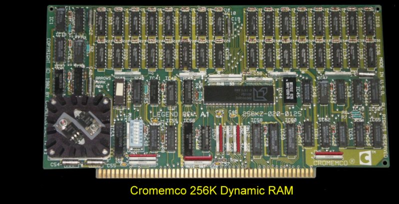Cromemco 256K DRAM
