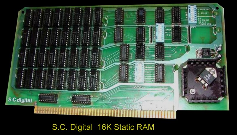 S.C. Digital 16K RAM Board