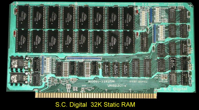 S.C. Digital 32K RAM