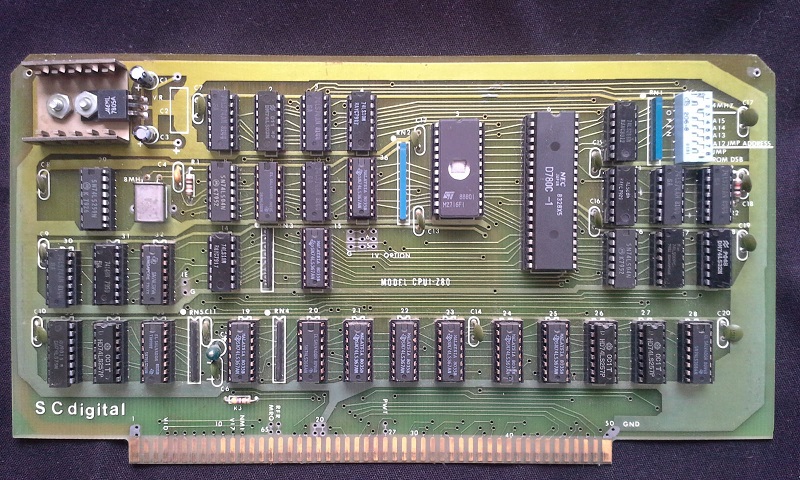 SC Digital Z80 CPU Board