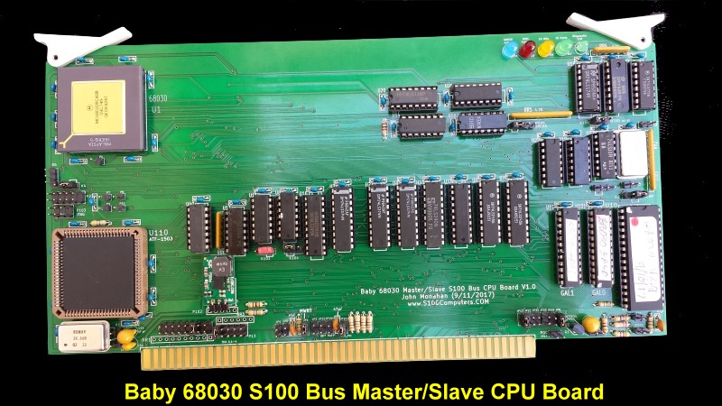 Baby 68030 CPU Board