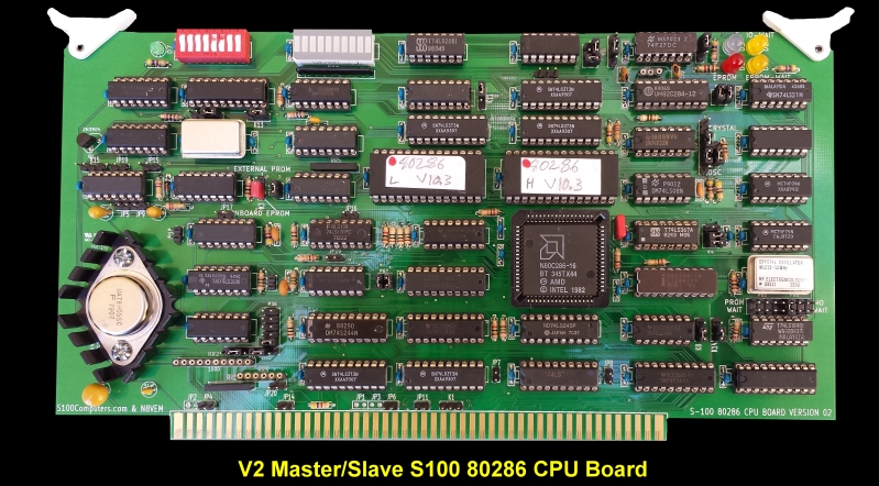Picture Of 80286 V2 Board