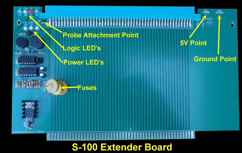Extender Board with labels