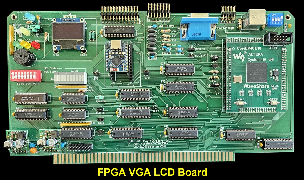 FPGA VGA LCD Biard (V1.0)