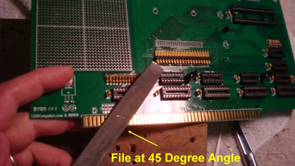 File At An Angle