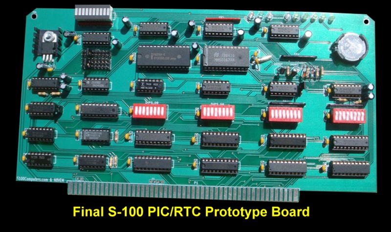 Final Prototype PIC-RTC Board