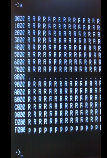 memory map