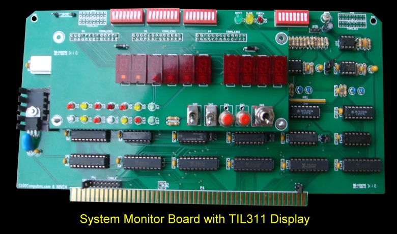 Final SMB Board with TIL Display