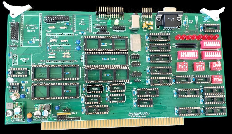 Board without chips