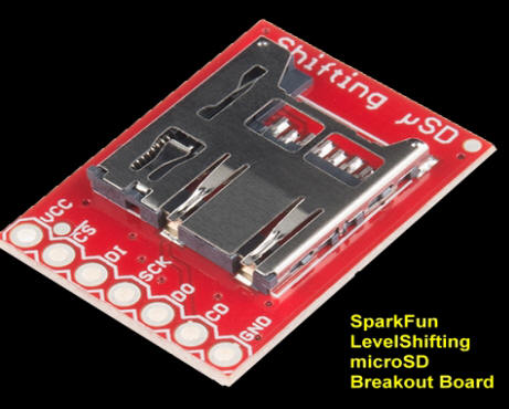 SparkFun microSD adaptor