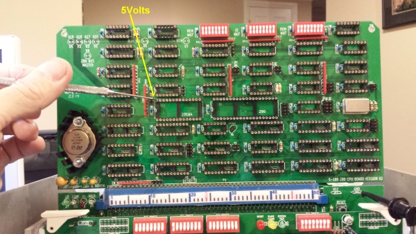 V2 Board Voltage Check