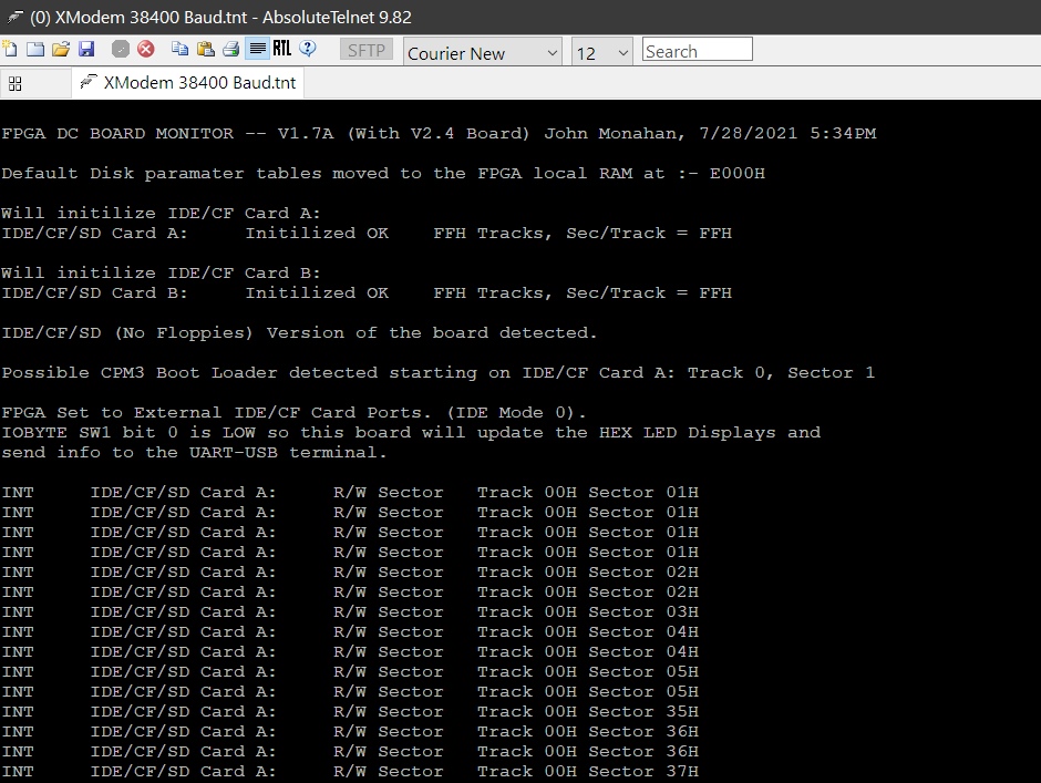 CPM3 Boot