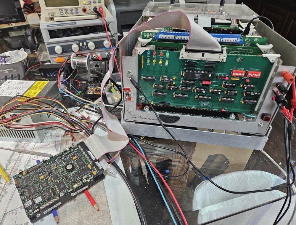 Test SCSI setup